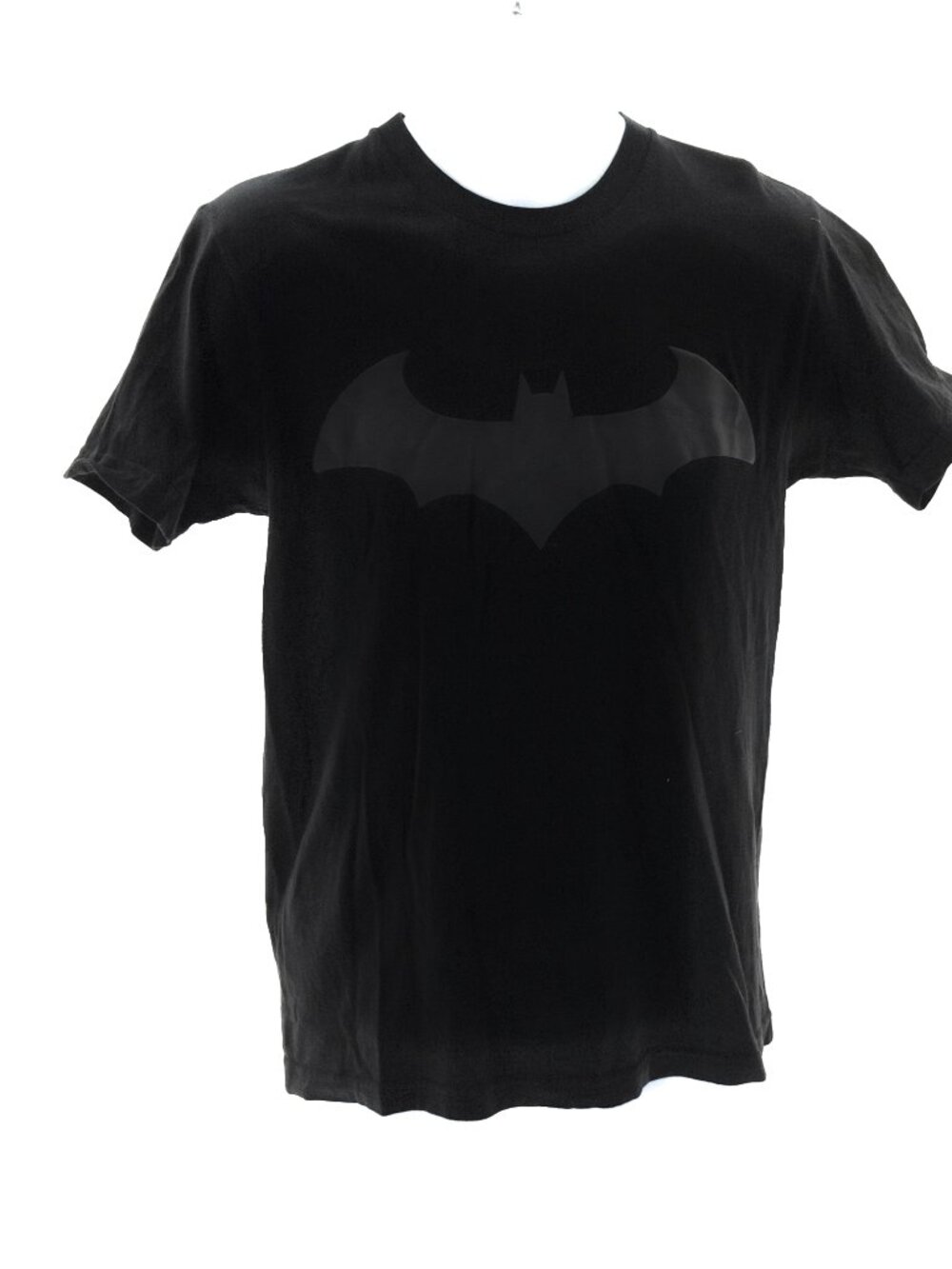 Batman DC Comics Black Bat Logo Graphic T Shirt Men’s Medium 100% Cotton